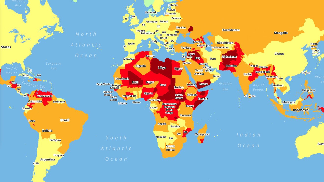 Mapa bezpečnostných rizík